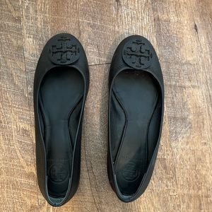 Tory Burch Minnie Flat Black